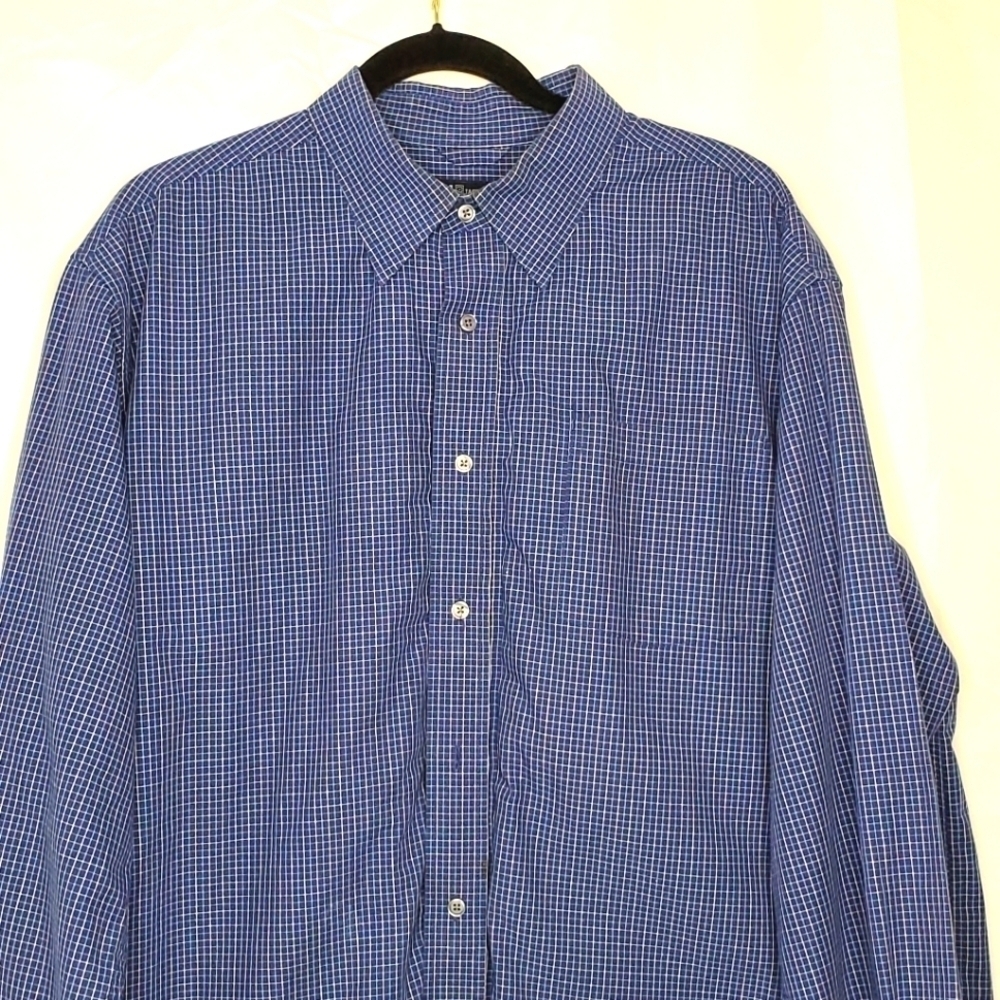 5.11 Tactical Plaid Long Sleeve Shirt Size XL Concealed Pocket Cotton Button-up - Picture 2 of 13